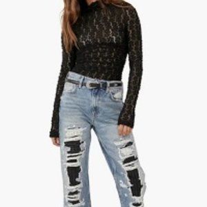 NWT Free People Destroyed McCoy Jeans
